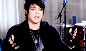 Adam Lambert GIF. Muziek Artiesten Gifs Adam lambert 