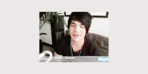 Adam Lambert GIF. Artiesten Gifs Adam lambert 