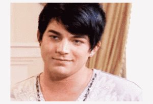 Adam Lambert GIF. Interview Artiesten Gifs Adam lambert Lachend 2011 