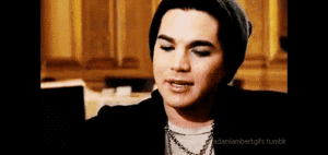Adam Lambert GIF. Muziek Artiesten Gifs Adam lambert 