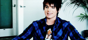 Adam Lambert GIF. Artiesten Gifs Adam lambert 