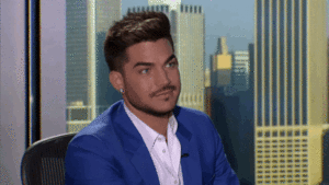Adam Lambert GIF. Artiesten Gifs Adam lambert 