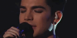 Adam Lambert GIF. Interview Artiesten Gifs Adam lambert 2012 Uk Sugarscape 