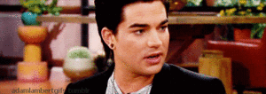 Adam Lambert GIF. Artiesten Gifs Adam lambert 