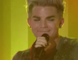 Adam Lambert GIF. Artiesten Gifs Adam lambert Fever 