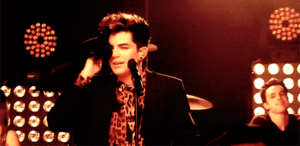 Adam Lambert GIF. Artiesten Gifs Adam lambert 
