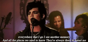 Adam Lambert GIF. Artiesten Gifs Adam lambert 2009 