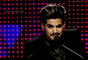 Adam Lambert GIF. Artiesten Gifs Adam lambert 