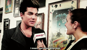 Adam Lambert GIF. Artiesten Gifs Adam lambert 2011 Fotoshoot Uit 100 