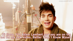 Adam Lambert GIF. Muziek Artiesten Gifs Adam lambert 