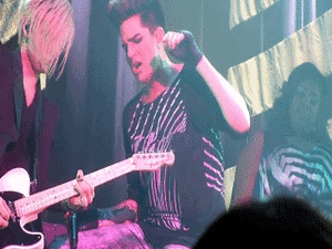Adam Lambert GIF. Artiesten Gifs Adam lambert 
