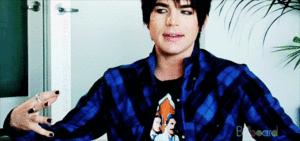 Adam Lambert GIF. Artiesten Gifs Adam lambert 