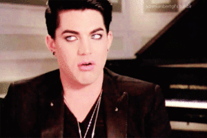 Adam Lambert GIF. Interview Artiesten Gifs Adam lambert 2010 