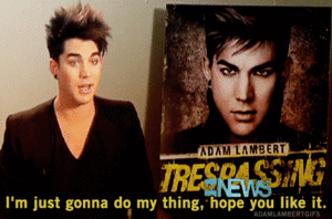 Adam Lambert GIF. Rusland Artiesten Gifs Adam lambert 2011 Maxidrom 