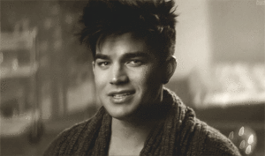 Adam Lambert GIF. Interview Artiesten Gifs Adam lambert 2010 Europa 