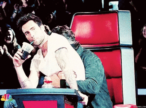 Maroon 5 GIF. Artiesten Ellen Gifs Adam levine Maroon 5 