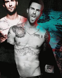 Adam Levine GIF. Artiesten Gifs Adam levine 