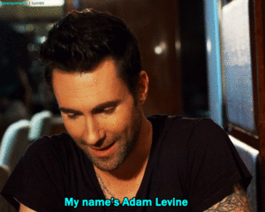 Maroon 5 GIF. Bioscoop Artiesten Gifs Adam levine Maroon 5 Misery 