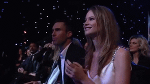 Adam Levine GIF. Artiesten Gifs Adam levine Reactie 