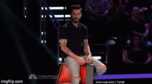 Adam Levine GIF. Artiesten Shakira Gifs Adam levine The voice 