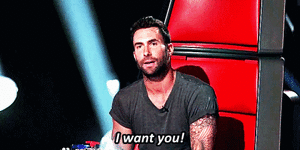 Adam Levine GIF. Artiesten Gifs Adam levine Anne v 
