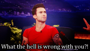 Adam Levine GIF. Artiesten Gifs Adam levine Maroon 5 Overbelicht 