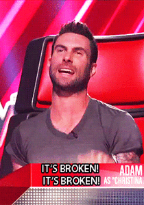 Maroon 5 GIF. Artiesten Gifs Adam levine Maroon 5 Cutie 