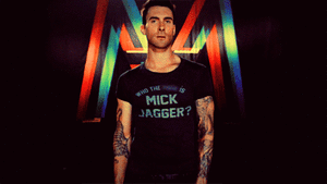 Honden GIF. Dieren Artiesten Gifs Adam levine Maroon 5 Hond 