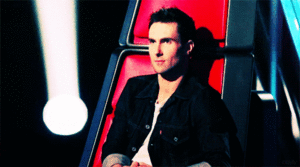 Adam Levine GIF. Artiesten Gifs Adam levine The voice De vocie 