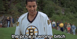 Adam Sandler GIF. Gifs Filmsterren Adam sandler Billy madison Trefbal 