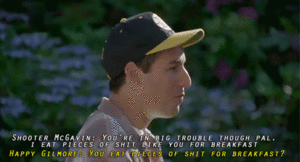 Adam Sandler GIF. Gifs Filmsterren Adam sandler 