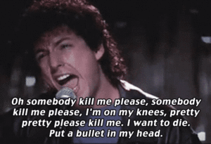 Adam Sandler GIF. Gifs Filmsterren Adam sandler Pingu&iuml;n Billy madison 