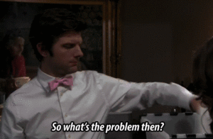 Amy Poehler GIF. Muziek Gifs Filmsterren Amy poehler Adam scott Parks and recreation 