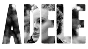 Adele GIF. Artiesten Adele Mode Gifs Brutaal Fabelachtig Zwart en wit Boeiend 