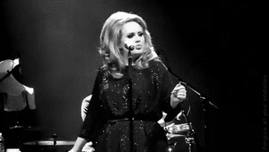 Adele GIF. Artiesten Adele Gifs Adelelondon Adeleadkins 