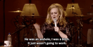 Adele GIF. Artiesten Adele Gifs Lach 