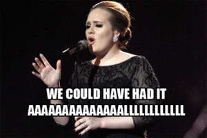 Adele GIF. Muziek Dansen Artiesten Adele Gifs Gelukkig 
