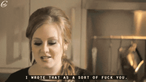 Adele GIF. Artiesten Adele Gifs 