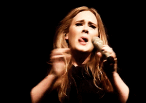 Adele GIF. Dansen Artiesten Adele Gifs Adele adkins 