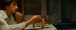 Adrien Brody GIF. Film Gifs Filmsterren Adrien brody Wes anderson Beperkte darjeeling 