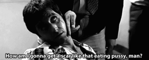 Al Pacino GIF. Bioscoop Scarface Gifs Filmsterren Al pacino Scarface quotes 
