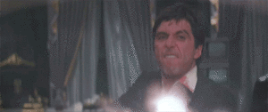 Al Pacino GIF. Film Scarface Gifs Filmsterren Al pacino 