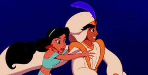 Aladdin GIF. Disney Aladdin Films en series Jasmijn Gifs Romantisch 
