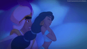 Aladdin GIF. Aladdin Liefde Films en series Magie Zoenen Kus Gifs 