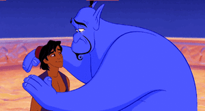 Aladdin GIF. Disney Aladdin Films en series Gifs Robin williams 