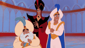 Aladdin GIF. Disney Aladdin Films en series Gifs Jafar 
