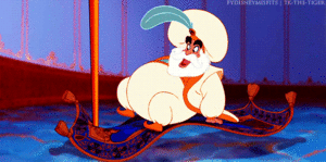 Aladdin GIF. Disney Aladdin Films en series Gifs Robin williams 