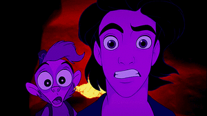 Aladdin GIF. Disney Aladdin Bang Films en series Gifs Nerveus Bezorgd Paniek 