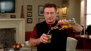 Alec Baldwin GIF. Gifs Filmsterren Alec baldwin Tina fey Zwart en wit Werkend 30 rock Jack donaghy Liz lemon 