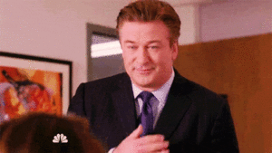 Alec Baldwin GIF. Gifs Filmsterren Alec baldwin Gelukkig 30 rock 